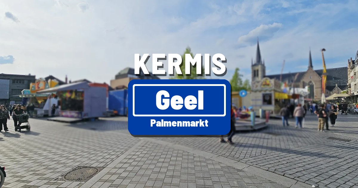 Kermis Geel 19 maart 2027