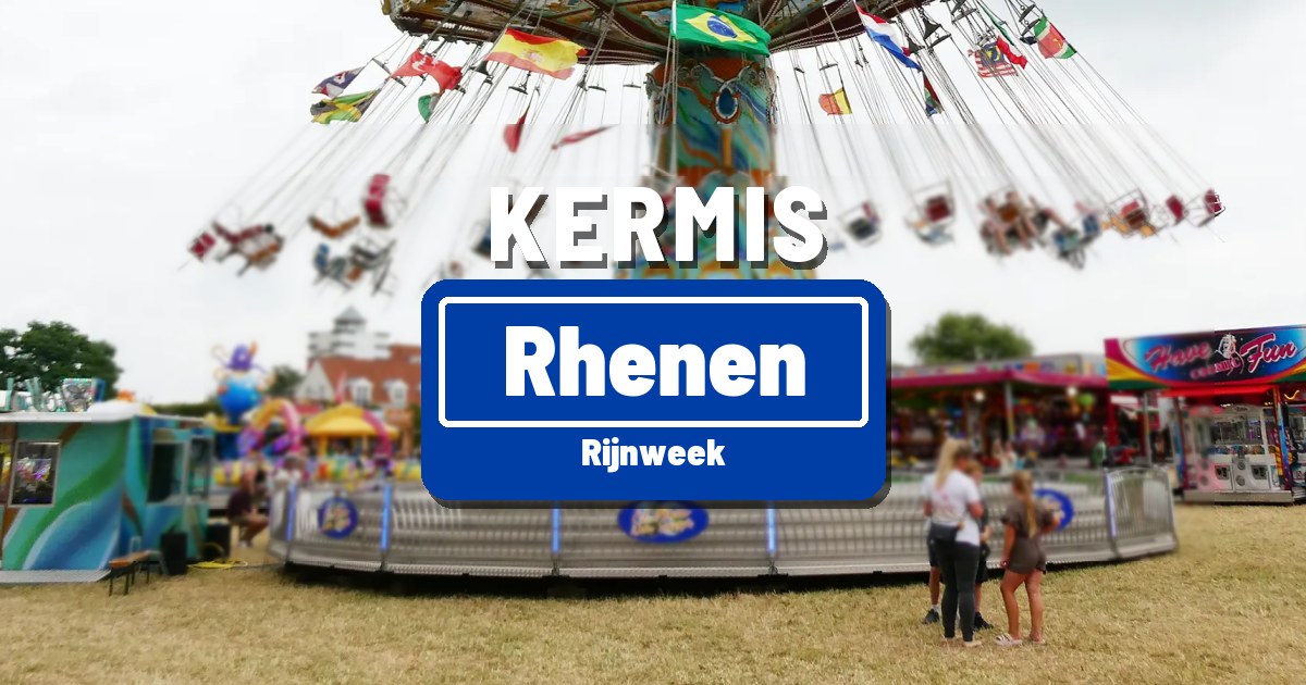 Kermis Rhenen 2026 - Rijnweek: openingstijden & alle info - Kermis.nu
