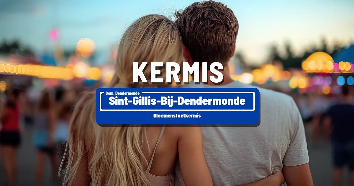 Bloemenstoetkermis in Sint-Gillis-bij-Dendermonde - Sint-Gillis-Bij-Dendermonde