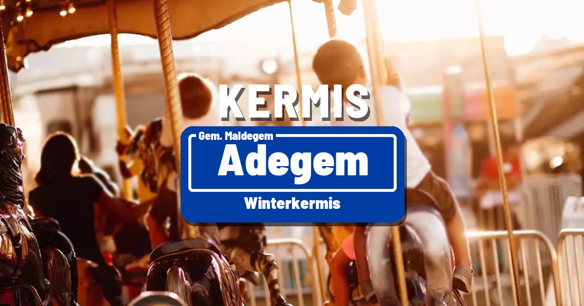 Kermis Adegem 10 Oktober 2026