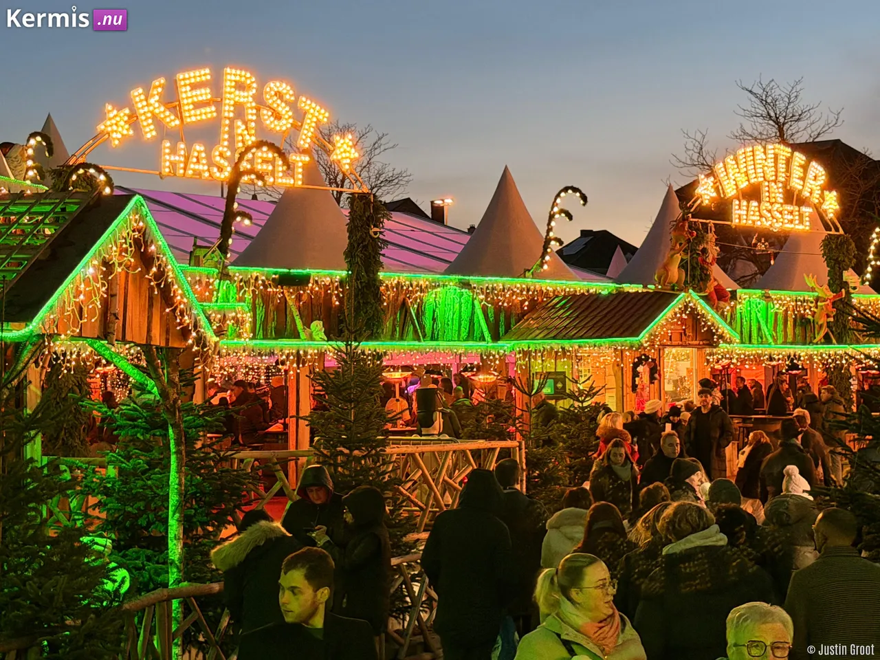 Winterland Hasselt Belgie 2025