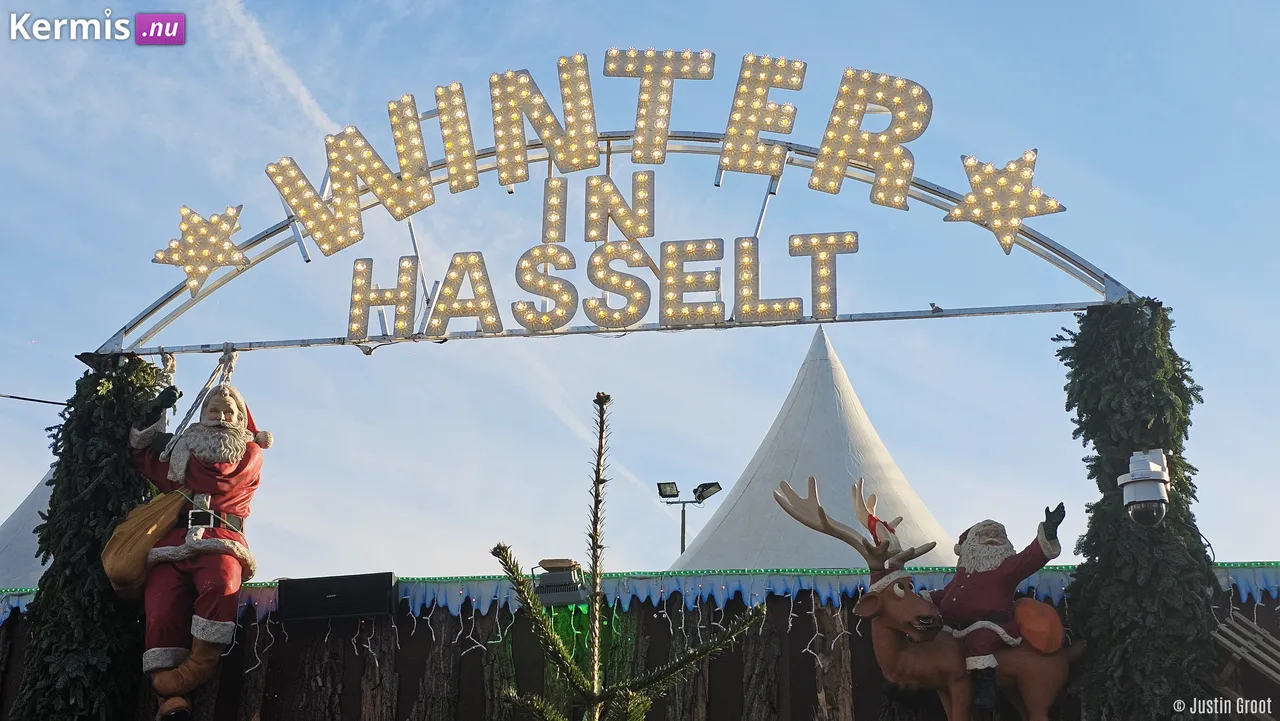 Winterland Hasselt Belgie 2025