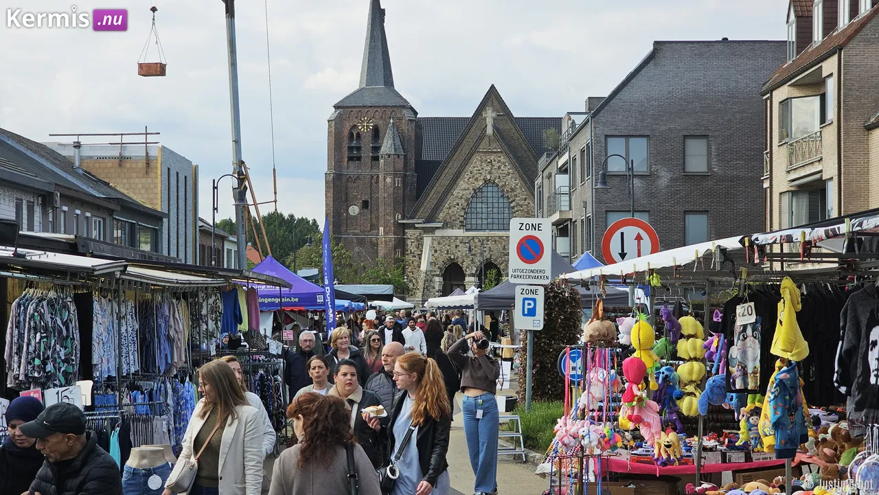 Jaarmarktkermis Houthalen Belgie 2025
