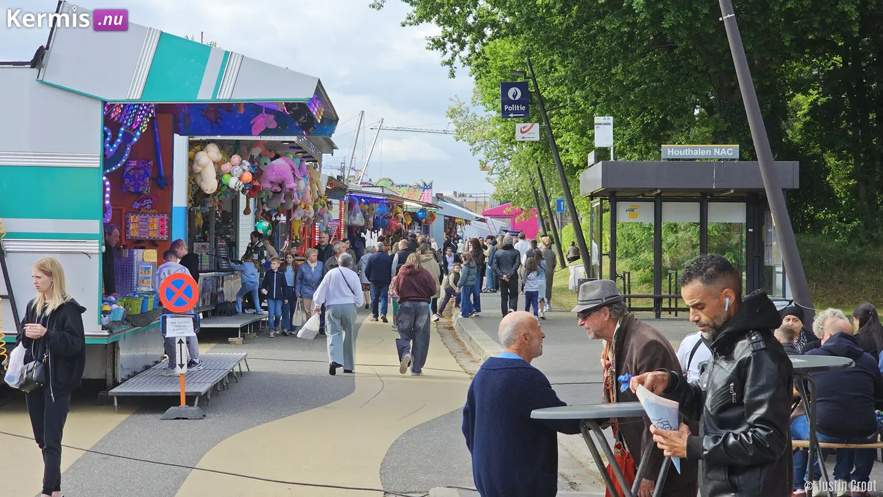 Jaarmarktkermis Houthalen Belgie 2025
