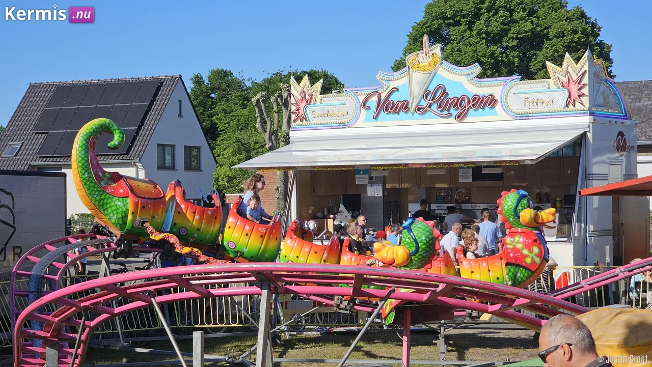 Kermis Lutlommel Belgie 2025