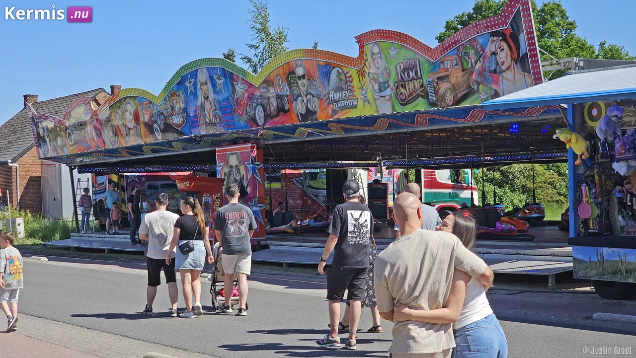 Kermis Lutlommel Belgie 2025