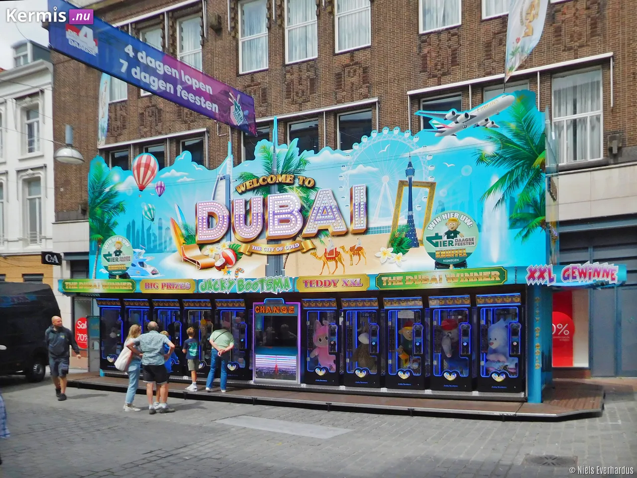 Kermis Nijmegen Vierdaagsefeesten 2025