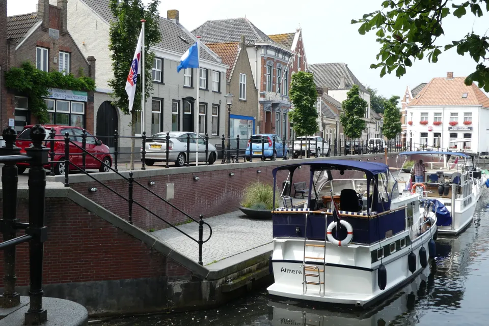Locatie van de kermis in Oudenbosch