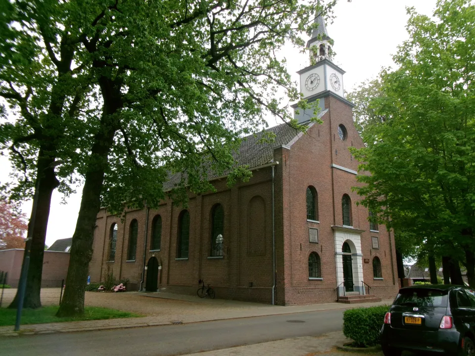 Locatie van de kermis in Hollandscheveld