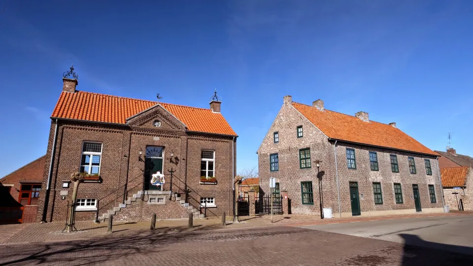 Locatie van de kermis in Beesel