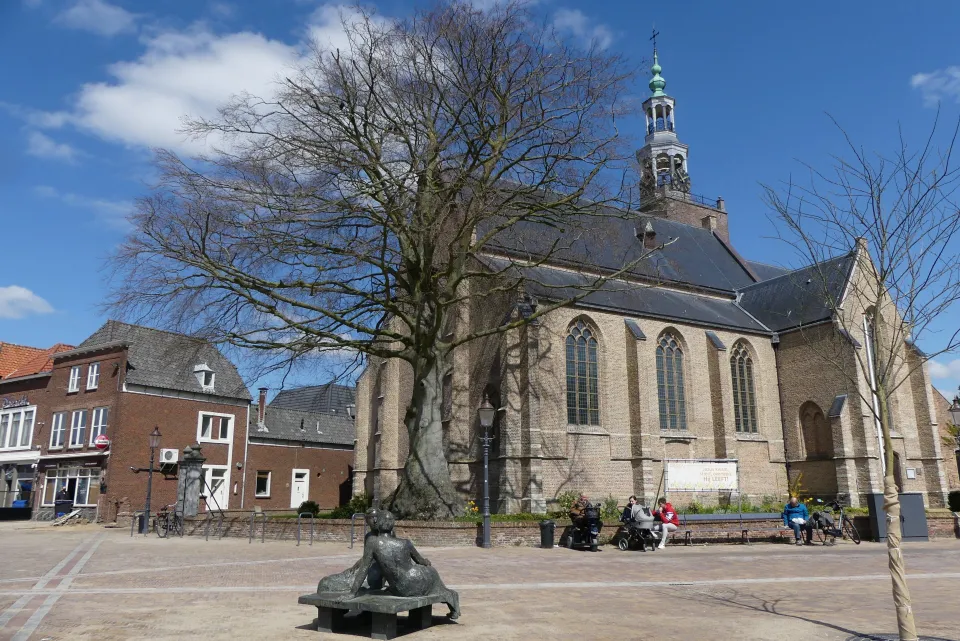 Locatie van de kermis in Zevenbergen