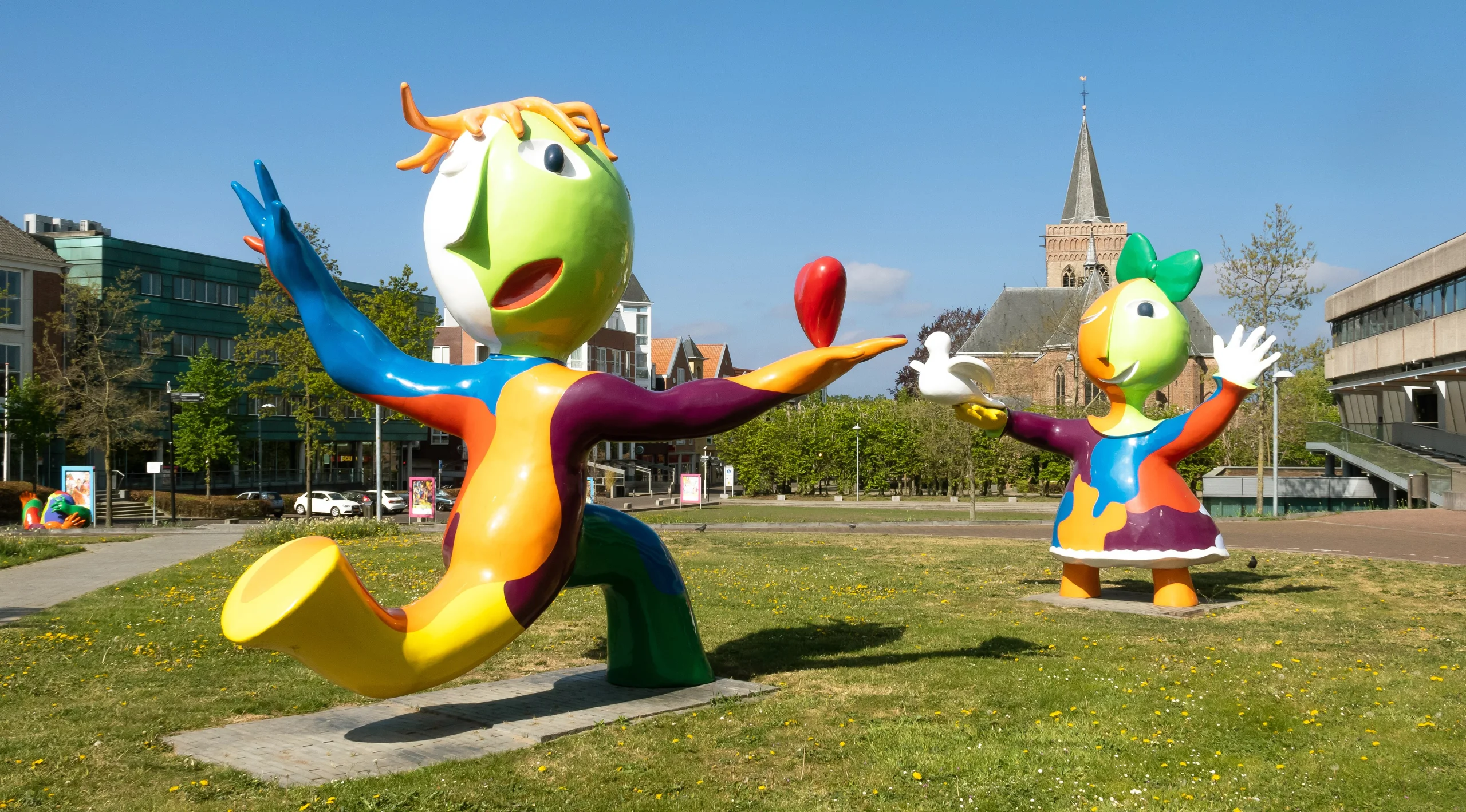 Locatie van de kermis in Ede