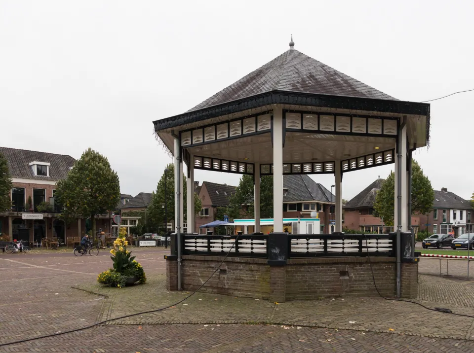 Locatie van de kermis in Brummen