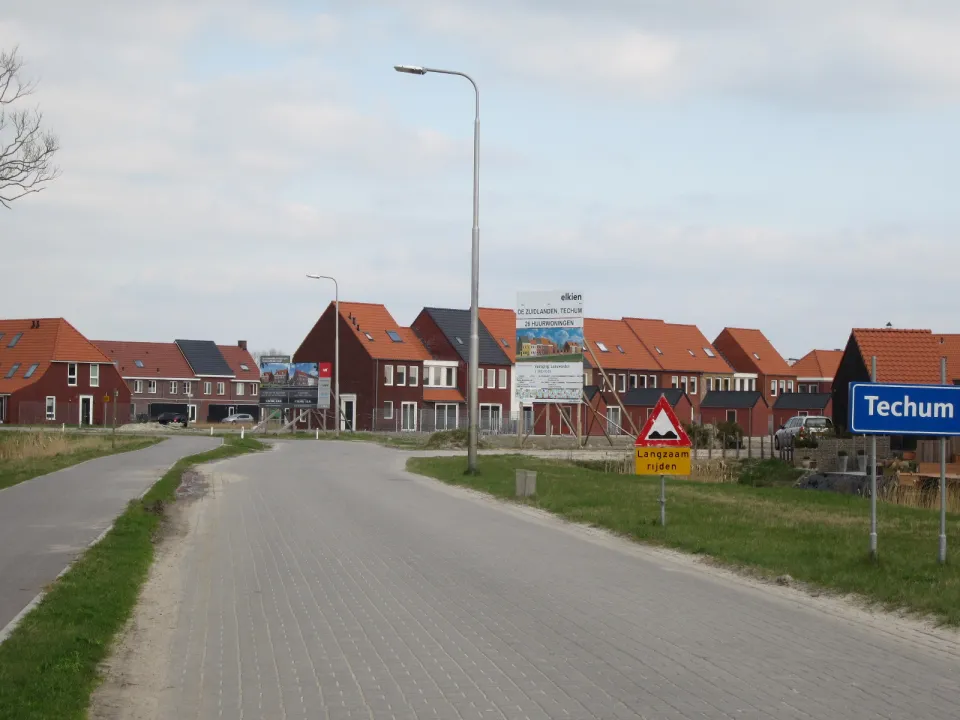 Beeld van Leeuwarden (Techum)