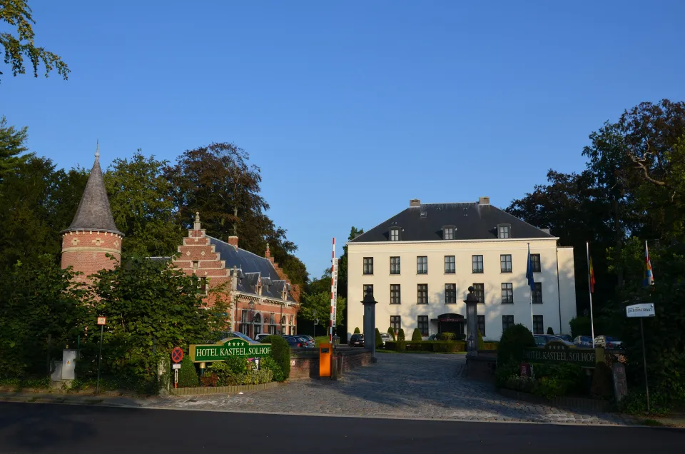 Locatie van de kermis in Aartselaar