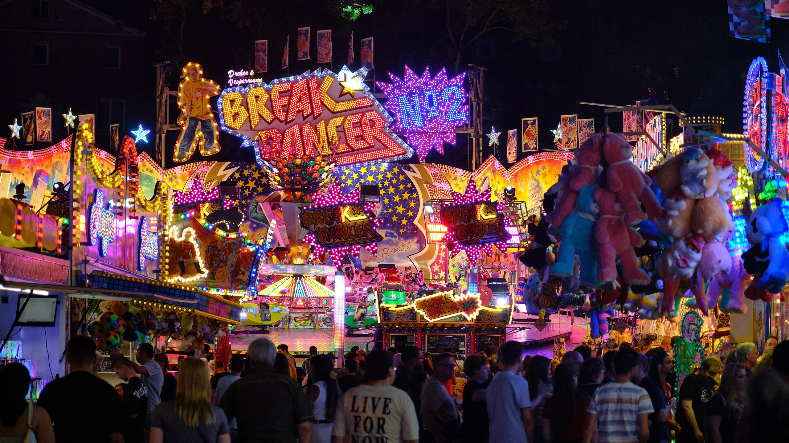 Locatie van de kermis in Aken (Aachen)