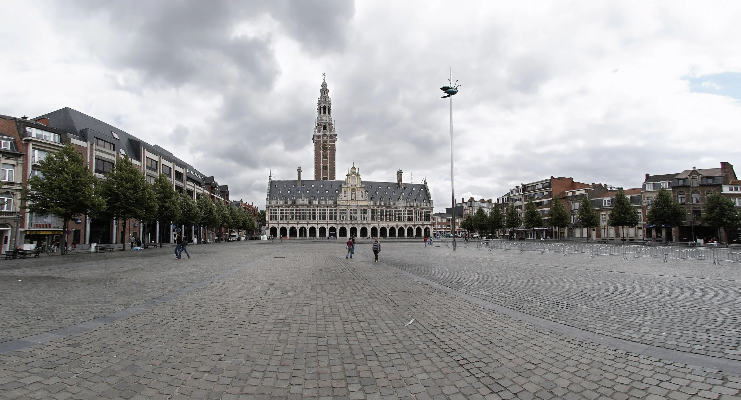 Locatie van de kermis in Leuven