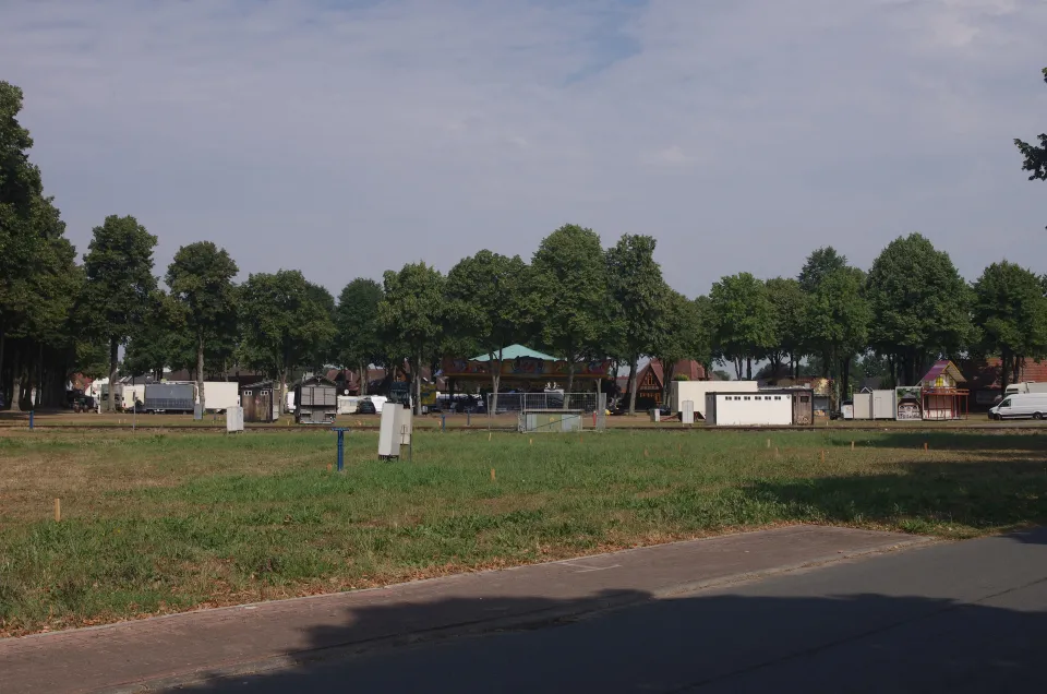 Locatie van de kermis in Bruchhausen-Vilsen