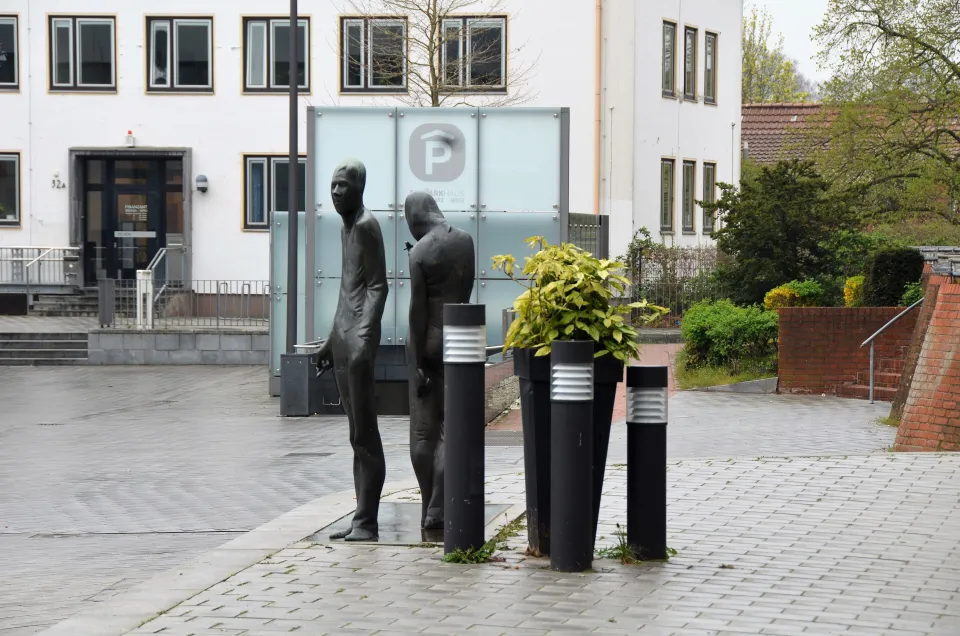 Locatie van de kermis in Bremen-Vegesack