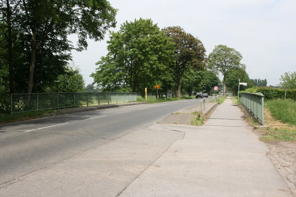 Locatie van de kermis in Viersen-Süchteln