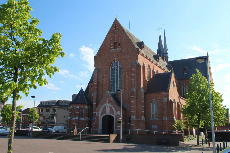 Locatie van de kermis in Beerse