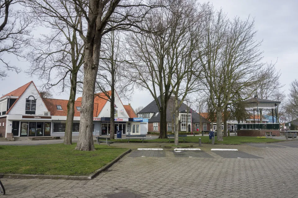 Locatie van de kermis in Julianadorp