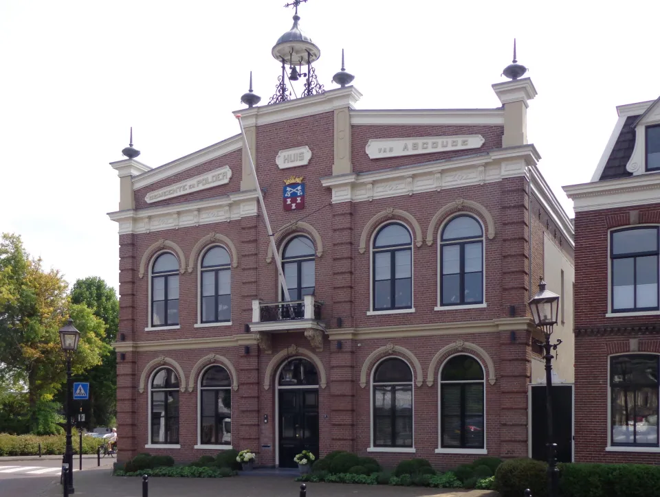 Locatie van de kermis in Abcoude
