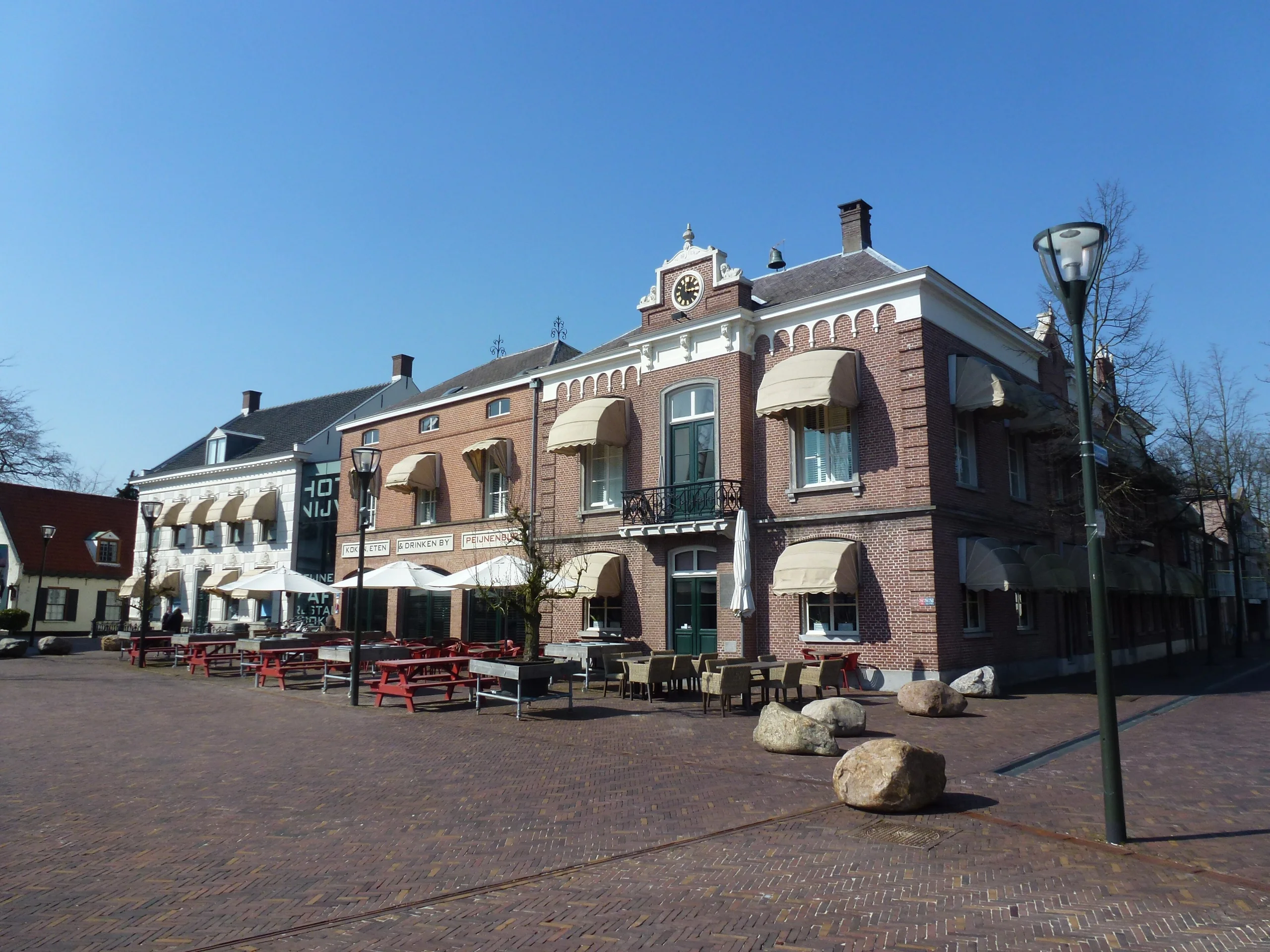 Locatie van de kermis in Geldrop