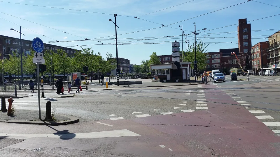 Locatie van de kermis in Amsterdam
