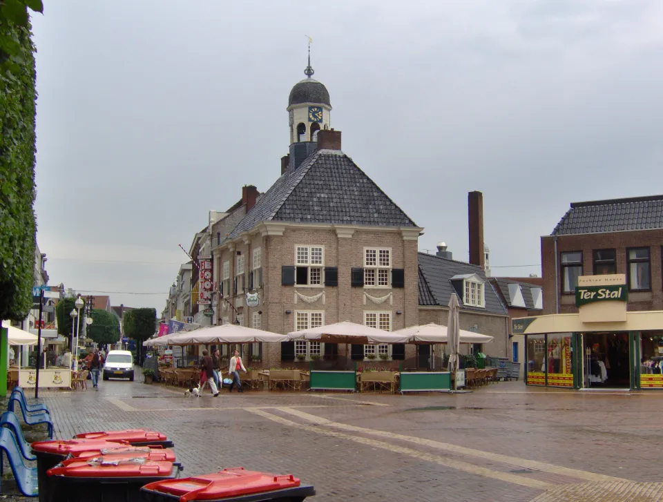 Locatie van de kermis in Almelo