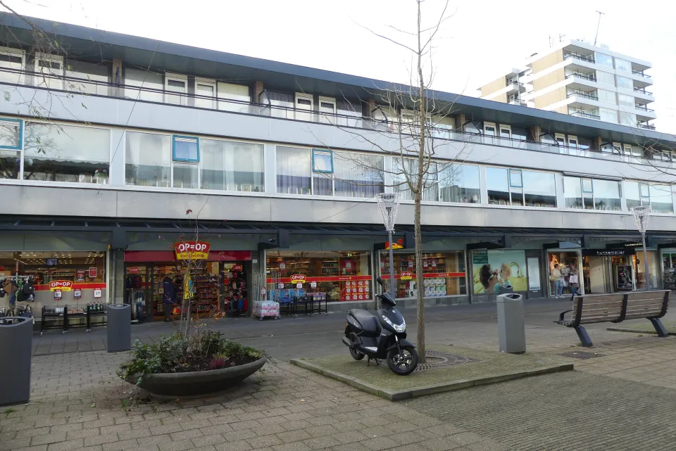 Locatie van de kermis in Hoogvliet