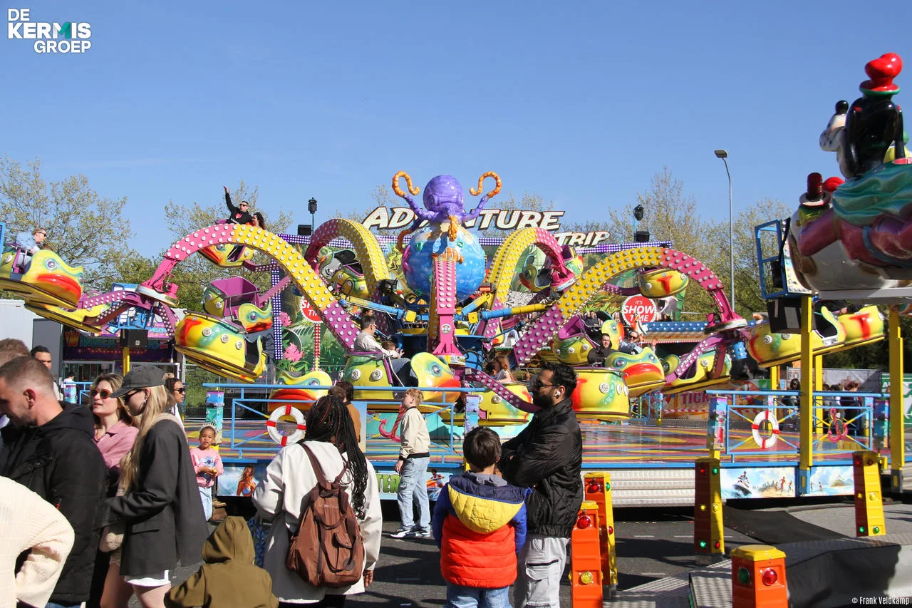 Kermis Malden vier dagen lang met attracties, Stitch en kortingsdag