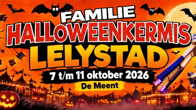 Halloweenkermis Lelystad begint woensdag: vijf dagen kermis en Fright Nights