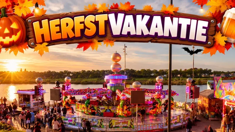 Herfstvakantie 2026: volop najaarskermissen en Halloweenkermissen in Nederland
